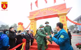Nụ cười của những tân binh Hà Nội trong ngày hội tòng quân